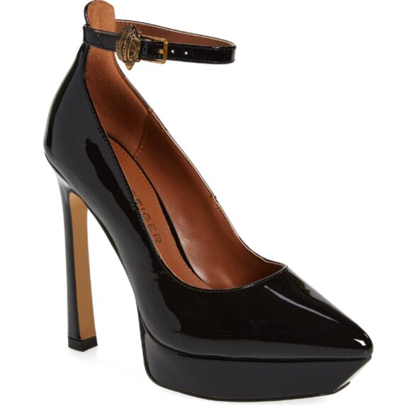 Shoreditch Platform Ankle Strap Pump